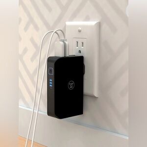 Westinghouse Charge Bank 5000 Portable Power Bank w/ Wall Plug & Dual USB